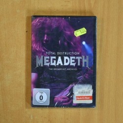 MEGADETH TOTAL DESTRUCTION - DVD