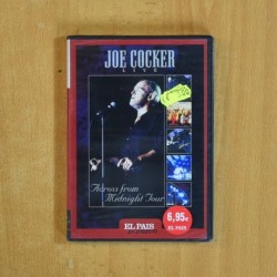 JOE COCKER LIVE ACROSS FROM MIDNIGHT TOUR - DVD