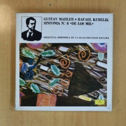 MAHLER / KUBELIK - SINFONIA N 8 DE LOS MIL - BOX 2 LP + LIBRETO