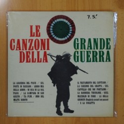 VARIOS - LE CANZONI DELLA GRANDE GUERRA - LP