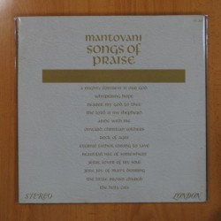 MANTOVANI - SONGS OF PRAISE - LP