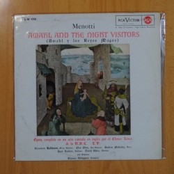 MENOTTI - AMAHL AND THE NIGHT VISITORS - LP