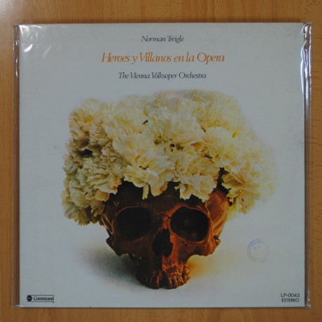 THE VIENNA VOLKSOPER ORCHESTRA - HEROES Y VILLANOS EN LA OPERA - LP