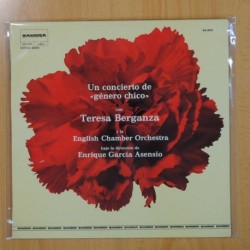 TERESA BERGANZA / ENRIQUE GARCIA ASENSIO - UN CONCIERTO DE GENERO CHICO - LP