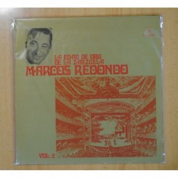 MARCOS REDONDO - LA EDAD DE ORO DE LA ZARZUELA VOL 2 - LP