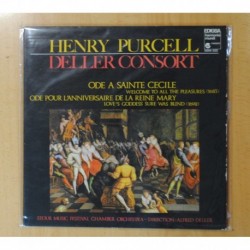 HENRY PURCELL / DELLER CONSORT - ODE A SAINTE CECILE - LP