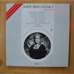GIUSEPPE VERDI - SIMON BOCCANEGRA - CONTIENE LIBRETO - BOX 3 LP