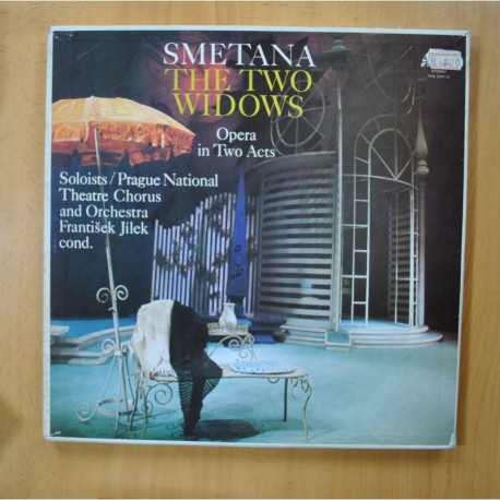 SMETANA - THE TWO WIDOWS - CONTIENE LIBRETO - BOX 3 LP