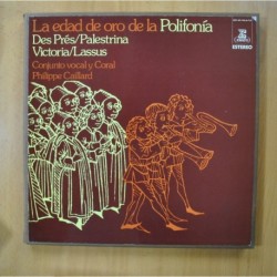 VICTORIA / LASSUS - LA EDAD DE ORO DE LA POLIFONIA - CONTIENE LIBRETO - BOX 4 LP