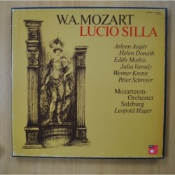 LEOPOLD HAGER / MOZART - LUCIO SILLA - BOX 4 LP