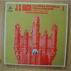 MARIE CLAIRE ALAIN / BACH - LA OBRA INTEGRAL PARA ORGANO I - SIN LIBRETO - BOX 6 LP