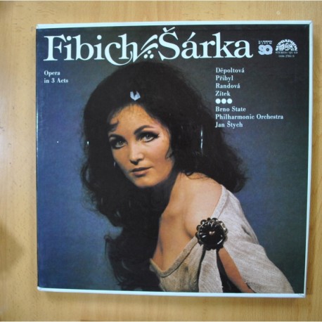 FIBICH - SARKA - BOX 3 LP