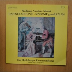 MOZART - HAFFNER SINFONIE / SINFONIE G MOLL KV 550 - LP
