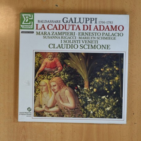 GALUPPI - LA CADUTA DI ADAMO - BOX 2 LP