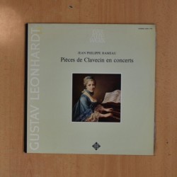 GUSTAV LEONHARDT - PIECES DE CLAVECIN EN CONCERTS - LP