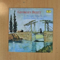 GEORGES BIZET - L ARLESIENNE SUITEN NR 1 & 2 / CARMEN SUITEN NR 1 & 2 - LP