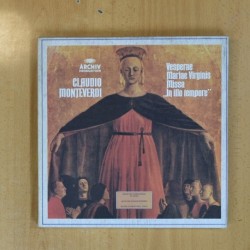 MONTEVERDI - VESPERAE MARIAE VIRGINIS MISSA IN ILLO TEMPORE - BOX 3 LP + LIBRETO