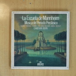 VARIOS - LA ESCUELA DE MANNHEIM - BOX 3 LP + ENCARTE
