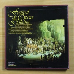 VARIOS - FESTIVAL DE OPERA ITALIANA - BOX 3 LP