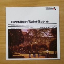 BIZET / IBERT / SAINT SAENS - JUEGOS DE NIÑOS / DIVERTIMENTO / DANZA MACABRA - LP