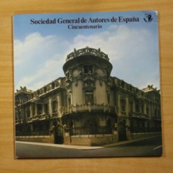 VARIOS - SOCIEDAD GENERAL DE AUTORES DE ESPAÑA - GATEFOLD - LP