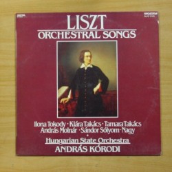 LISZT / ANDRAS KORODI - ORCHESTRAL SONGS - LP