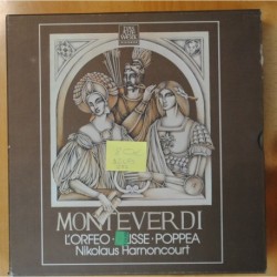 NIKOLAUS HARNONCOURT - MONTEVERDI - BOX 12 LP