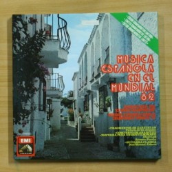 VARIOS - MUSICA ESPAÑOLA EN EL MUNDIAL 82 - BOX 3 LP