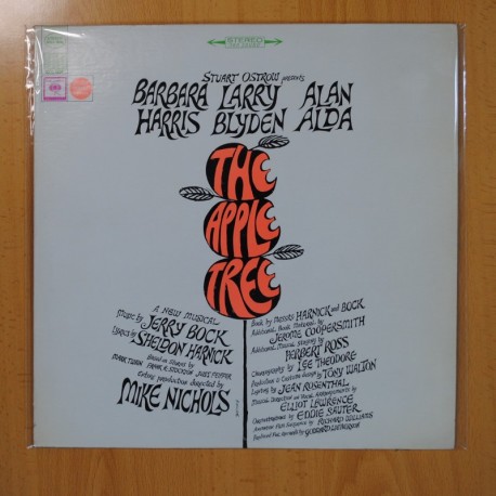 JERRY BOCK - THE APPLE TREE - BSO - LP