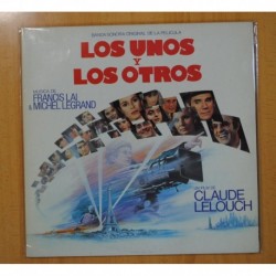 FRANCIS LAI & MICHEL LEGRAND - LOS UNOS Y LOS OTROS B.S.O. - 2 LP