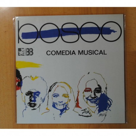 BOSCO - COMEDIA MUSICAL - GATEFOLD - LP