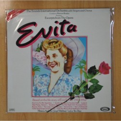 THE SOUNDS INTERNATIONAL ORCHESTRA / RAMON BOALES - EVITA - BSO - LP