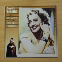 JEANETTE MACDONALD - SINGS SAN FRANCISCO AND OTHER SILVER SCREEN FAVOURITES - LP