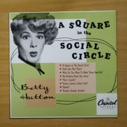 BETTY HUTTON - A SQUARE IN THE SOCIAL CIRCLE - LP