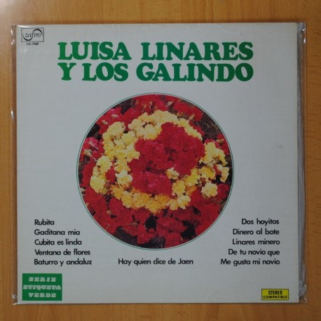 LUISA LINARES Y LOS GALINDO - LUISA LINARES Y LOS GALINDO - LP