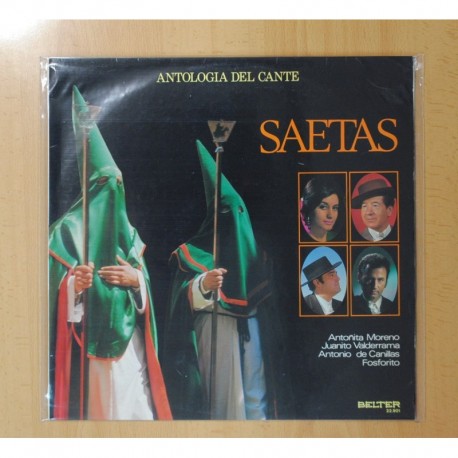 ANTOÑITA MORENO / JUANITO VALDERRAMA / ANTONIO CANILLAS / FOSFORITO - SAETAS - LP