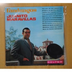 JUANITO MARAVILLAS - FANDANGOS - LP