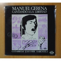 MANUEL GERENA - CANTANDO A LA LIBERTAD - LP