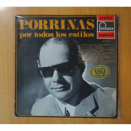 PORRINAS - POR TODOS LOS ESTILOS - LP