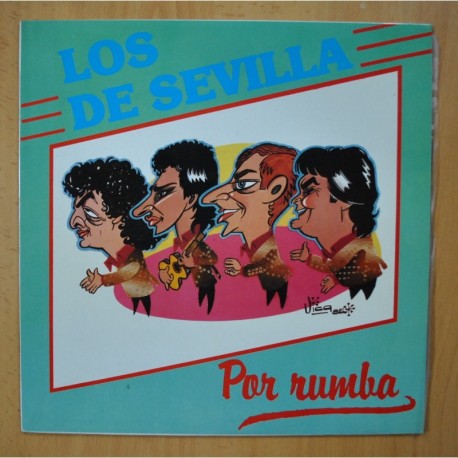 LOS DE SEVILLA - POR RUMBA - LP