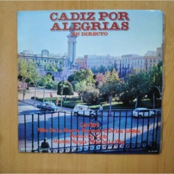 VARIOS - CADIZ POR ALEGRIAS EN DIRECTO - LP