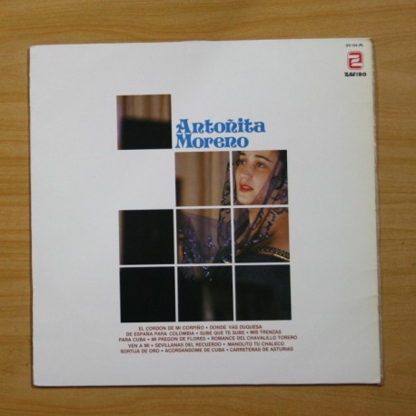 ANTOÑITA MORENO - ANTOÑITA MORENO - LP