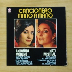 ANTOÑITA MORENO / NATI MISTRAL - CANCIONERO MANO A MANO - LP