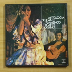 VARIOS - ANTOLOGIA DEL CANTE FLAMENCO Y CANTE GITANO - BOX 3 LP