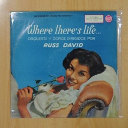 RUSS DAVID - WHERE THERE´S LIFE - LP