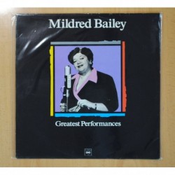 MILDRED BAILEY - GREATEST PERFORMANCES - LP