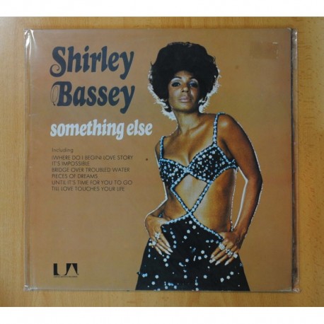 SHIRLEY BASSEY - SOMETHING ELSE - GATEFOLD - LP
