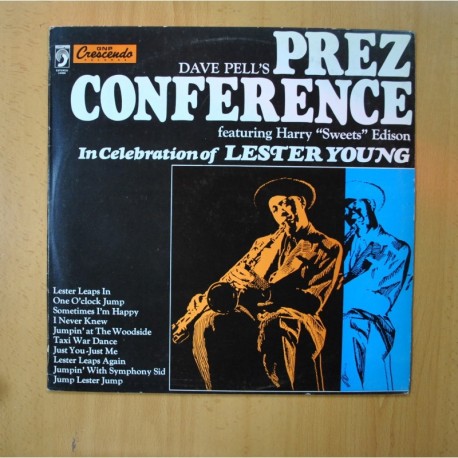 DAVE PELL´S / HARRY EDISON - PREZ CONFERENCE - LP