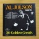 AL JOLSON - 20 GOLDEN GREATS - LP