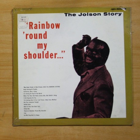 AL JOLSON - RAINBOW ROUND MY SHOULDER - LP